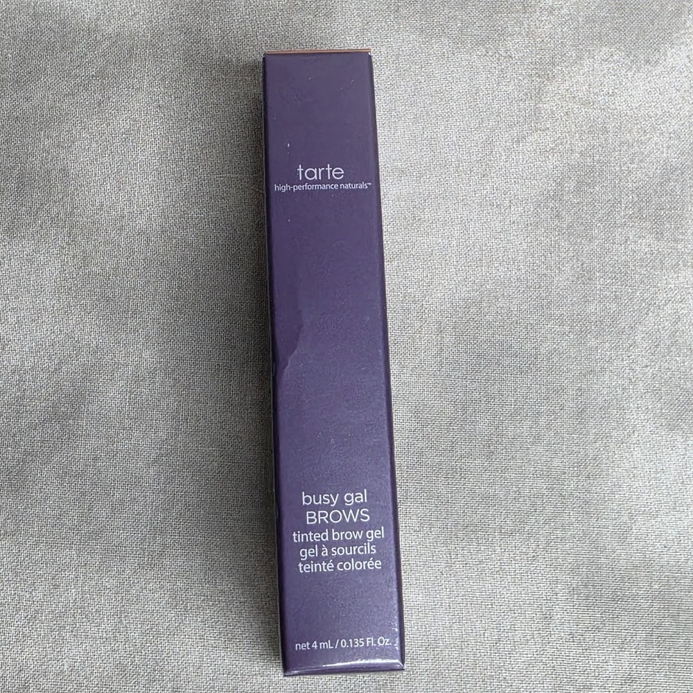 TARTE ~ BUSY GAL BROWS TINTED BROW GEL ~ TAUPE ~ 0.135 oz.     NEW IN BOX